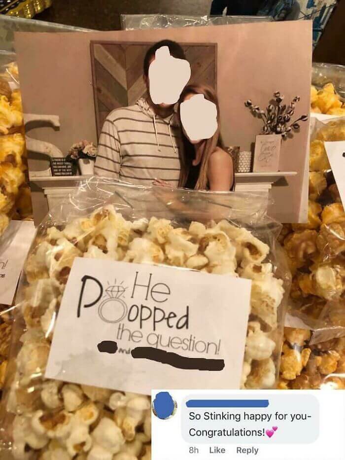 The Proposal That Pooped Off