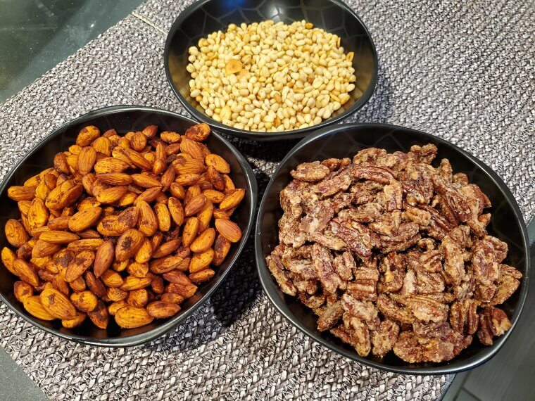 Commercially Roasted Nuts