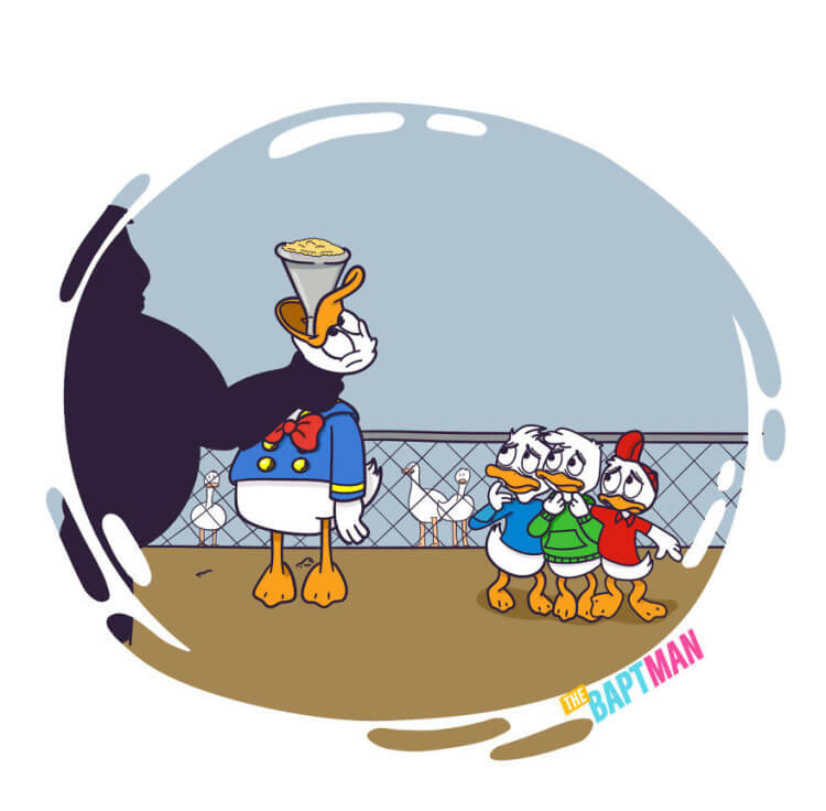 Donald Duck And The Foie Gras