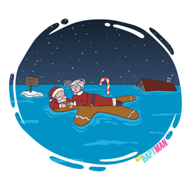 Santa Claus In A Time Of Global Warming