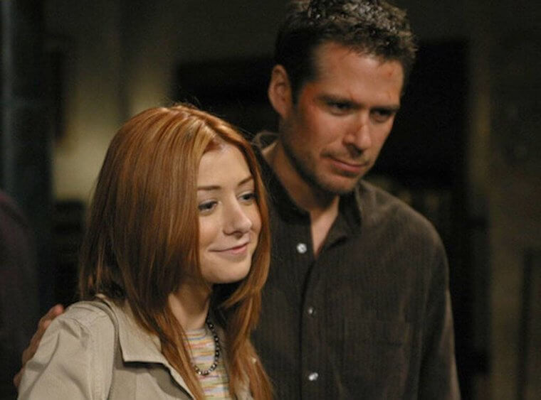 Alyson Hannigan And Alexis Denisof - Buffy The Vampire Slayer