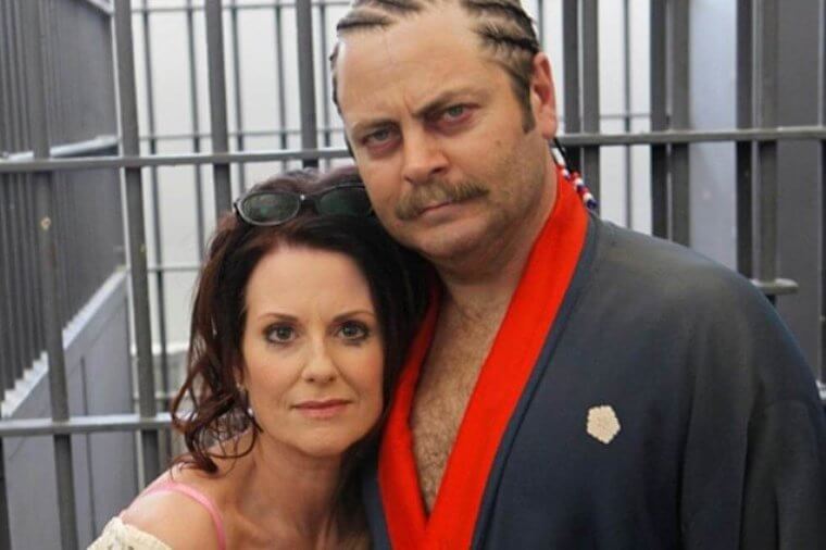 Nick Offerman And Megan Mullally - Parks And Recreation