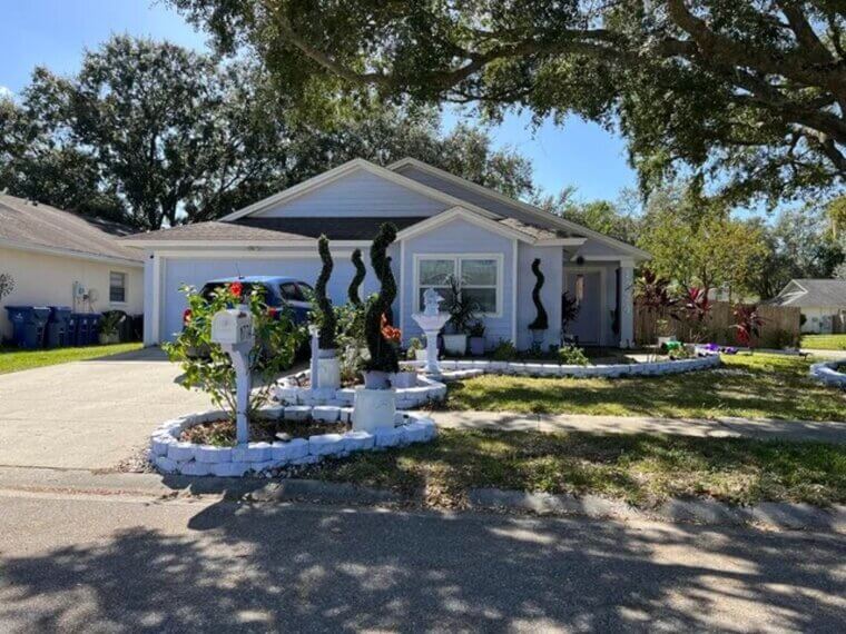 Edward Scissorhands: Lutz, Florida