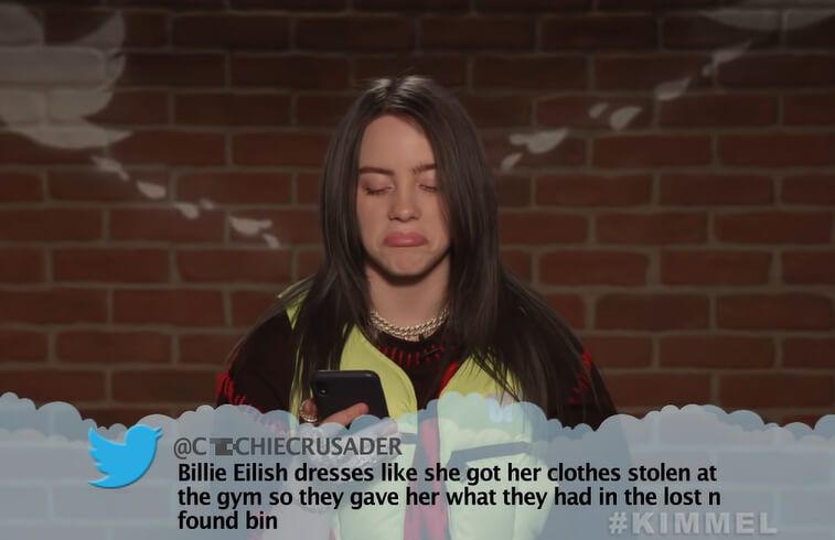 Someone Had Something to Say About Billie Eilish's Style