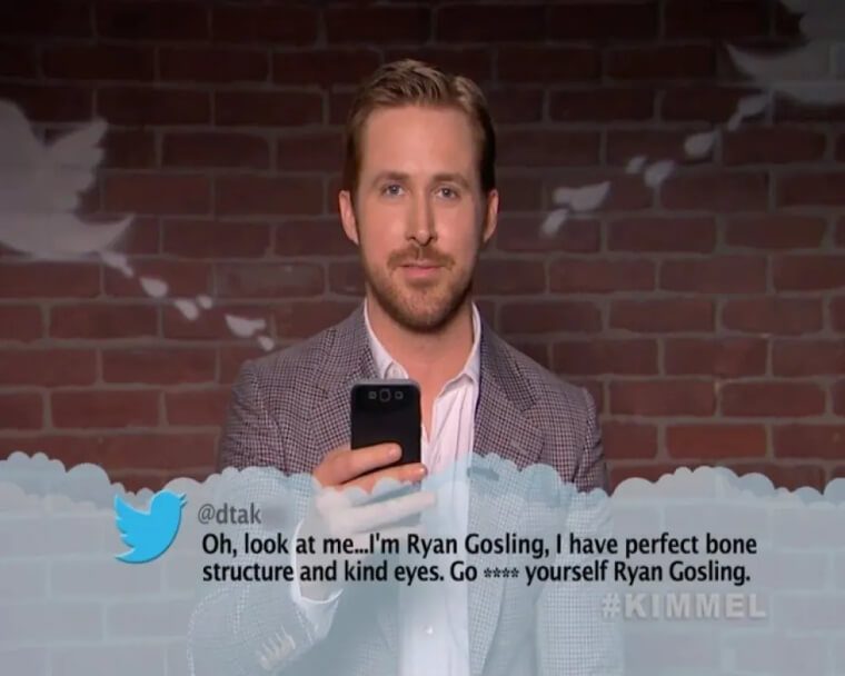 Ryan Gosling Is Made Fun of for Being Too Handsome