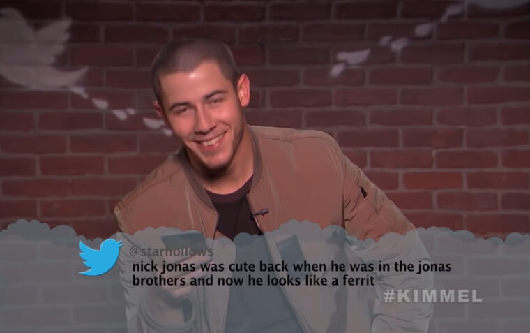 Maybe Nick Jonas Thinks Ferrets Are Cute