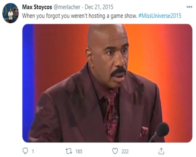 Steve Harvey's Miss Universe Mishap