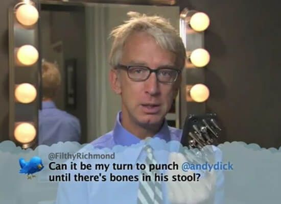 Internet Justice Targets Andy Dick