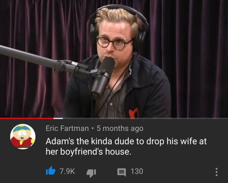Adam Conover Gets Roasted by a YouTube Commenter
