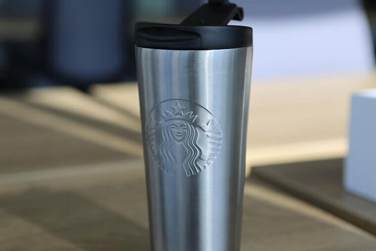 A Travel Mug