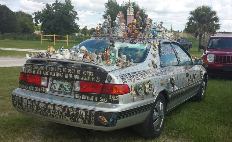 Wearing Their Heart on Their Sleeve (or Car)