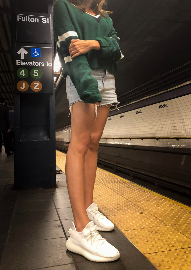 Sneakers Are the Go-To Shoe