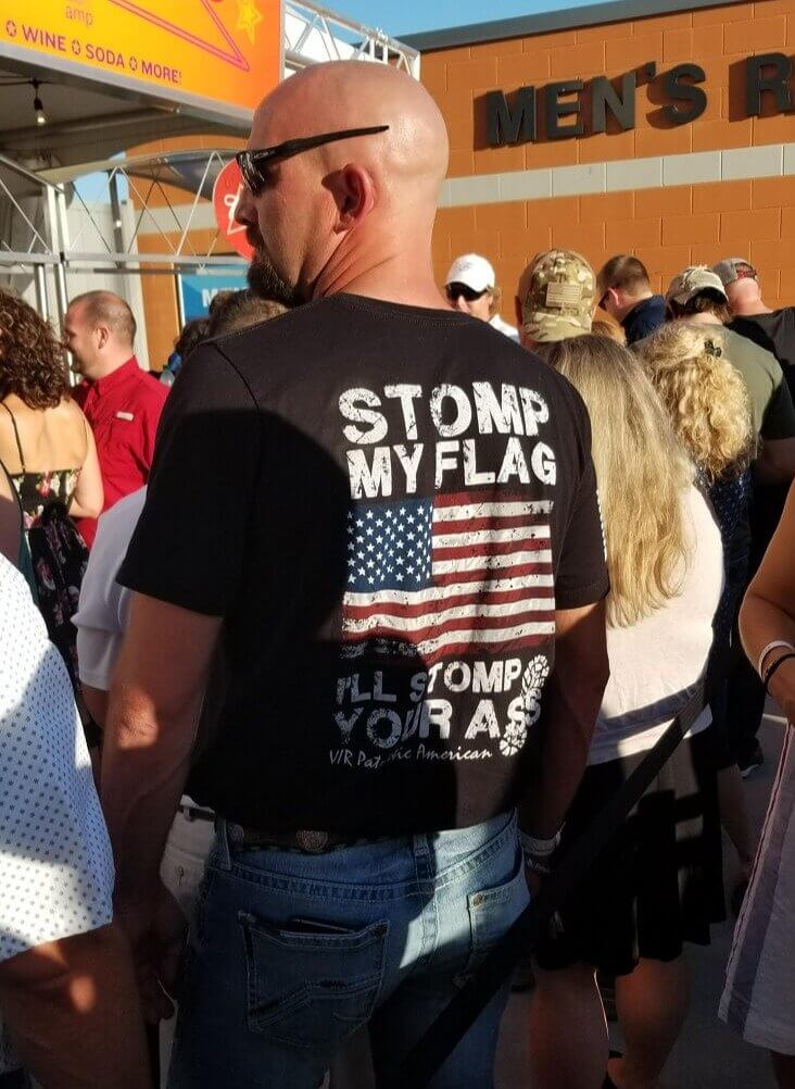 Having Lots of Pride in Their Flag