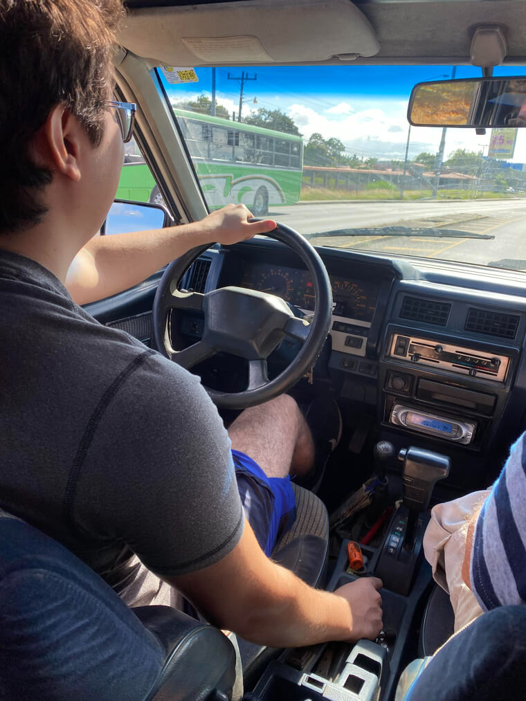 Not Being Used to Public Transport and Pedestrians