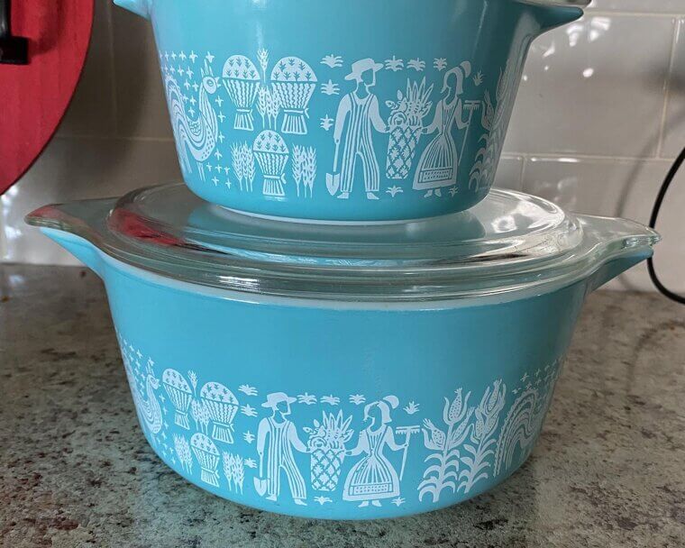 The Turquoise "Butterprint" Set Every Farmhouse Needs