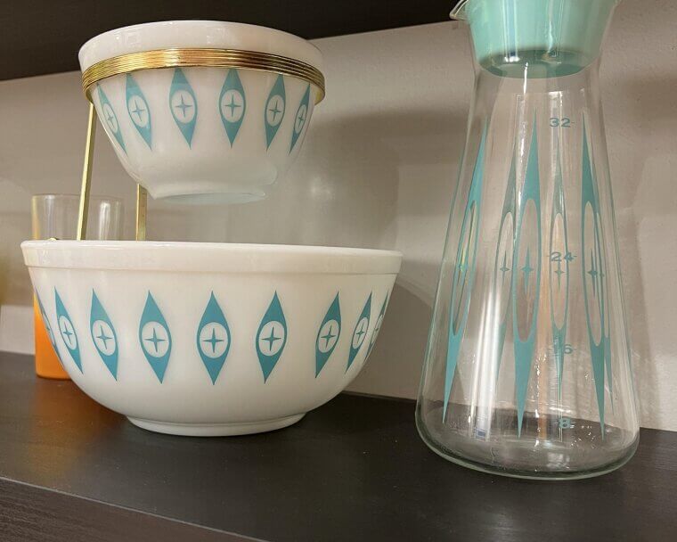 The Rare "Atomic Eyes" Mixing Bowl for Modernists