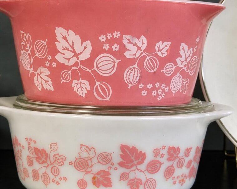 The "Gooseberry" Pattern in Prized Pink and White