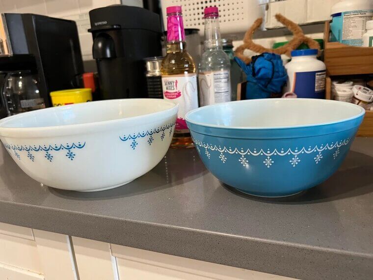 The "Snowflake Garland" Blue and White Beauty