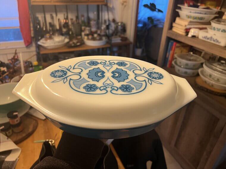 The "Horizon Blue" Pattern Inspired by the Moon Landing