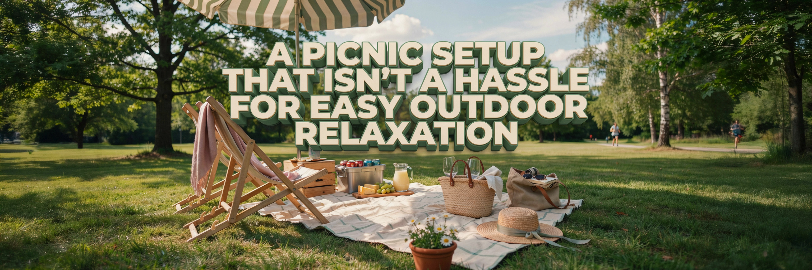 A Picnic Setup That Isn't a Hassle