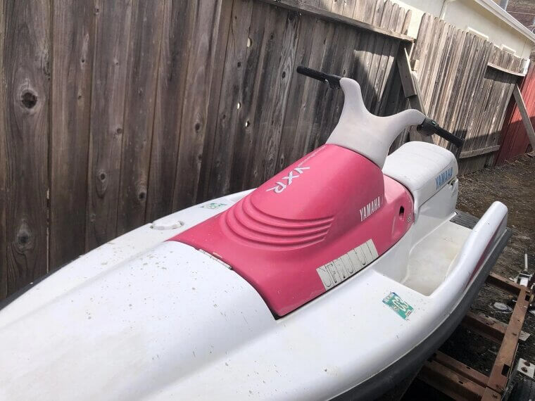 1991 Yamaha Waverunner 9' Boat W/ Title & Trailer - Bidding