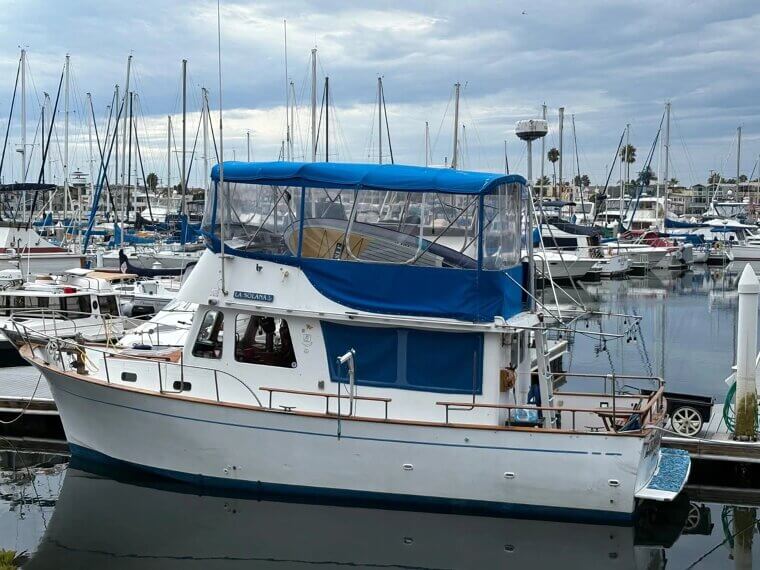 1974 CHB Trawler 34' Boat - Bidding
