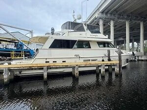 1990 Hatteras 67 Cockpit Motor Yacht - $170,000