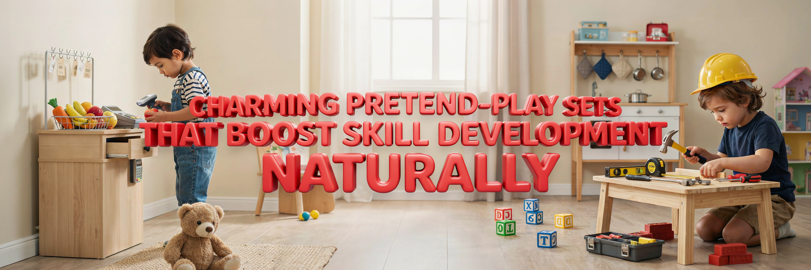 Pretend-Play Sets That Build Real-World Skills While Kids Think They're Just Playing