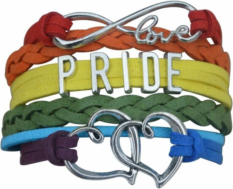 Infinity Pride Bracelet - Celebrate Love with Style - 17% Off!