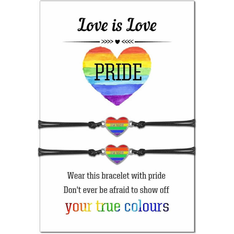 Rainbow Pride Bracelet - Celebrate Love and Unity! 