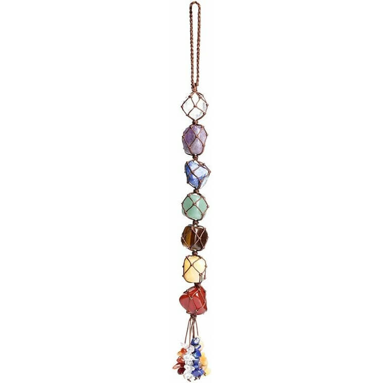 Crystal Chakra Ornaments - Perfect for Home & Car Decor 