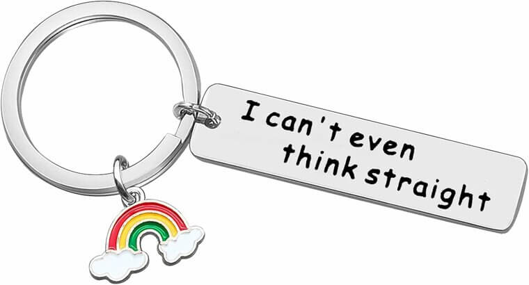 Gay Pride Keychain - Celebrate Love and Support! 