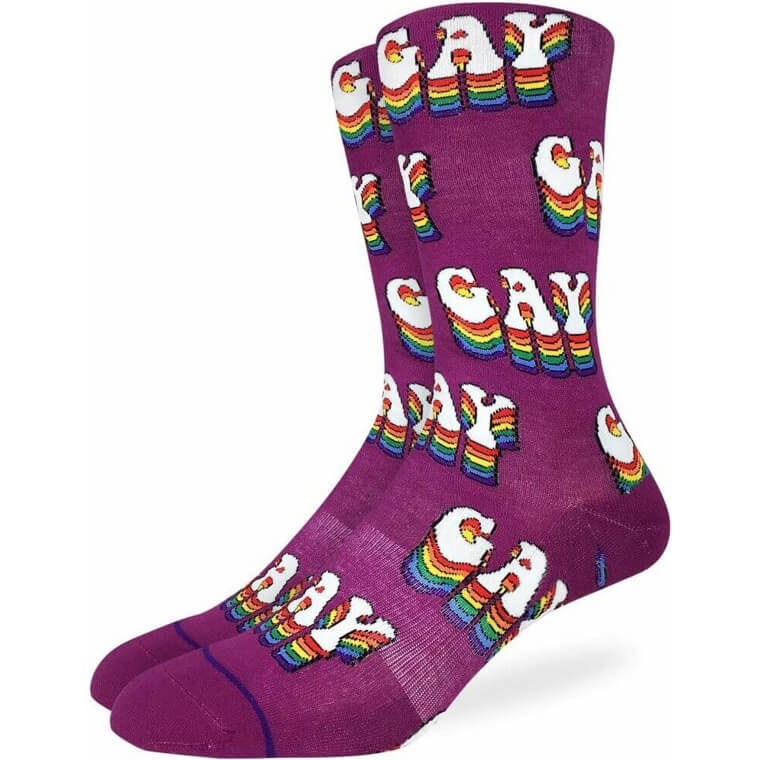 Good Luck Pride Socks - Fun, Colorful Style for Everyone 