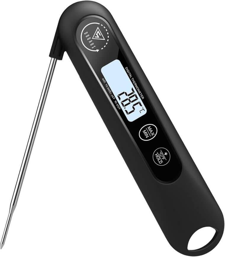 DOQAUS Thermometer - Quick, Accurate Cooking Aid - Don’t Miss the 27% Discount!