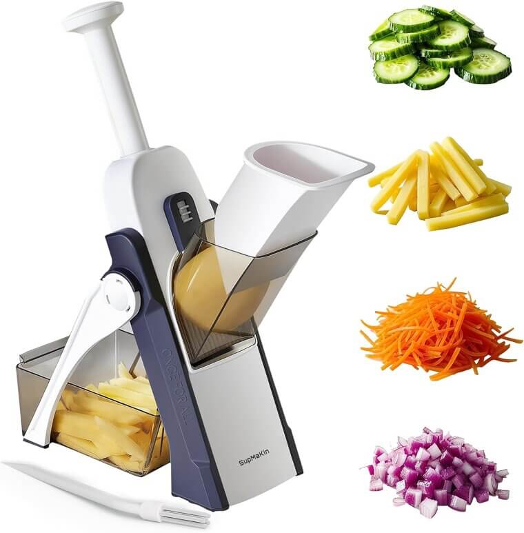 SUPMAKIN Mandoline Slicer - Your Kitchen's Best Friend! 