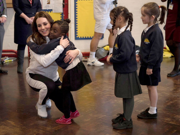 Kate Middleton's Sweet Interaction With Young Student on First Engagement Back From Maternity Leave