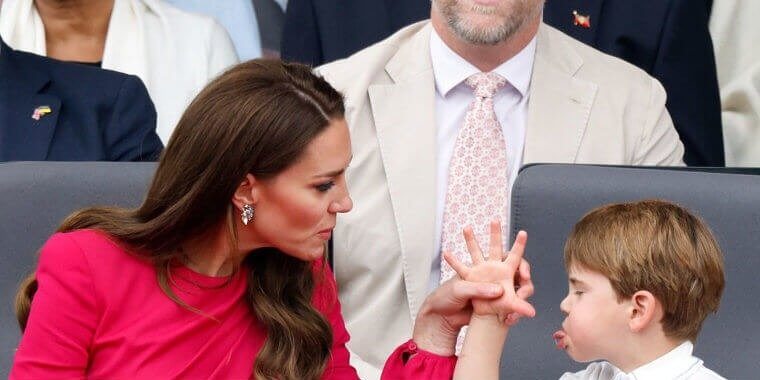 Prince Louis Misbehaved but Kate Was Quick to Discipline Him