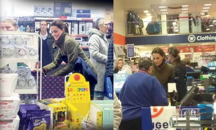 Kate Even Shops With Her Kids in Discount Stores
