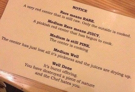 How to Get the Chef to Hate You