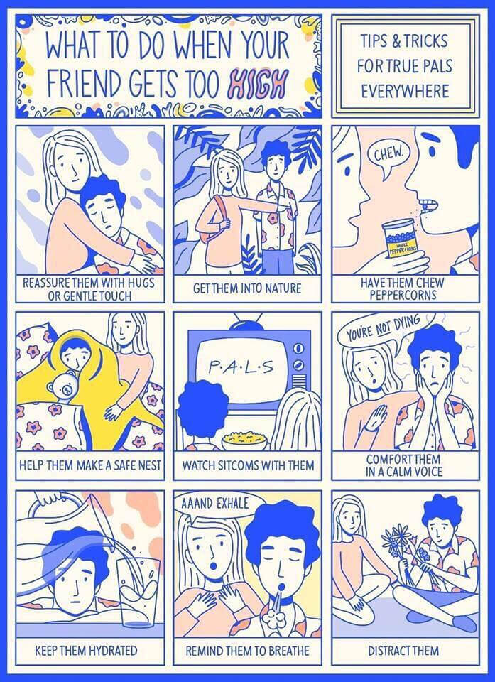 Helping A Friend Who Smoked Too Much