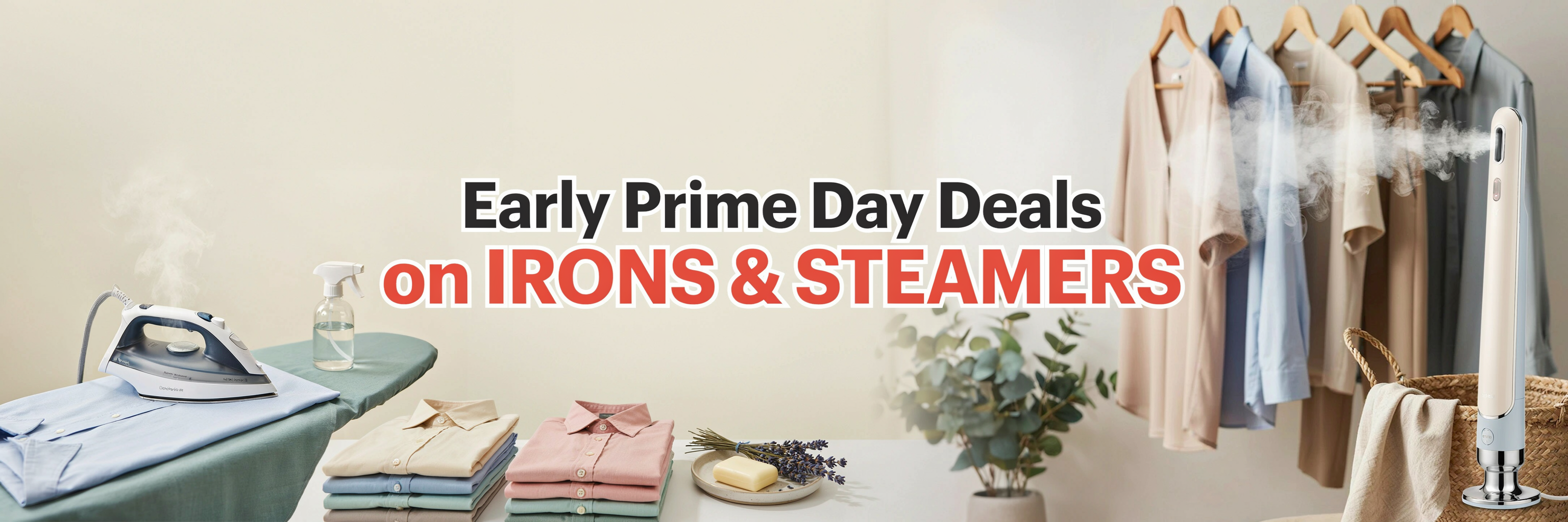 No More Wrinkles: The Steamer That Saves Your Outfit - Early Deals This PRIME DAY
