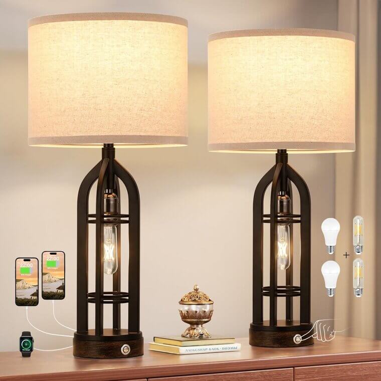 Seealle Table Lamps - Stylish & Functional Lighting for Your Home - 30% Off!