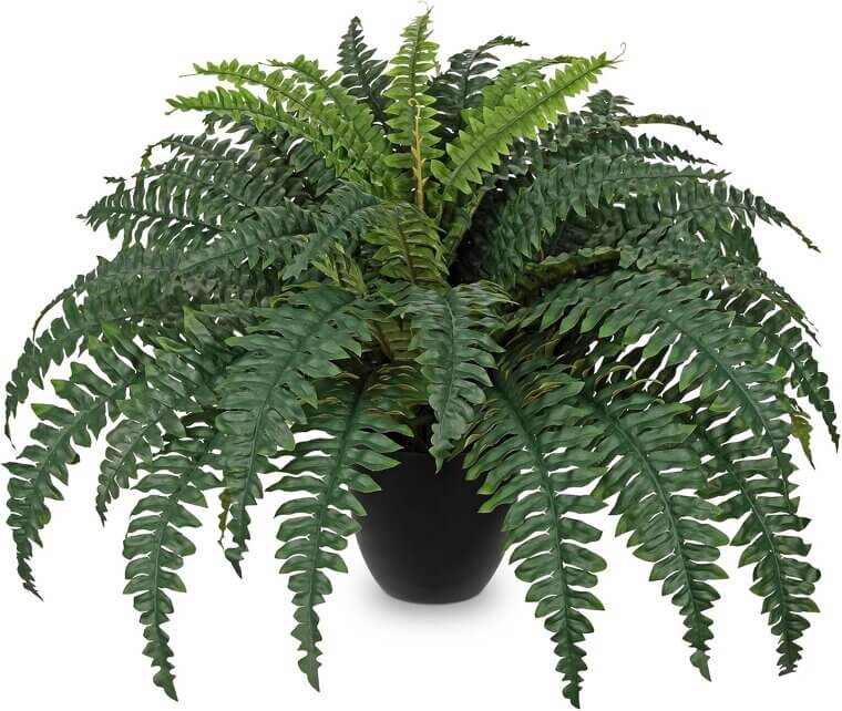 Hollyone Faux Fern Plant - Perfect for Indoor & Outdoor Decor! 