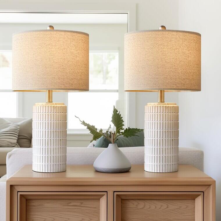 PoKat Ceramic Table Lamps - Stylish Lighting for Your Home - Now 23% Off!