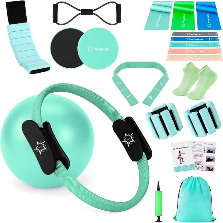 Pilates Home Kit - Complete Workout Set for Women 