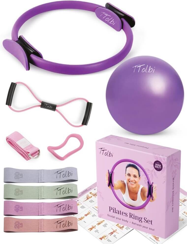 TTolbi Pilates Set - Elevate Your Home Workouts - Enjoy 15% Off!