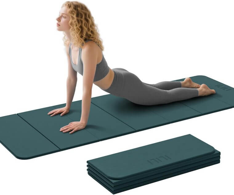 ILILI Foldable Yoga Mat - Lightweight, Non-Slip, and Eco-Friendly - Now 20% Off!
