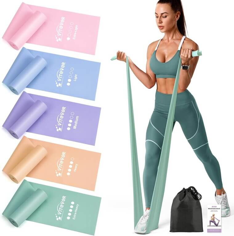Stretch Bands Set - Perfect for Yoga, Pilates, and More! - Now 23% Off!