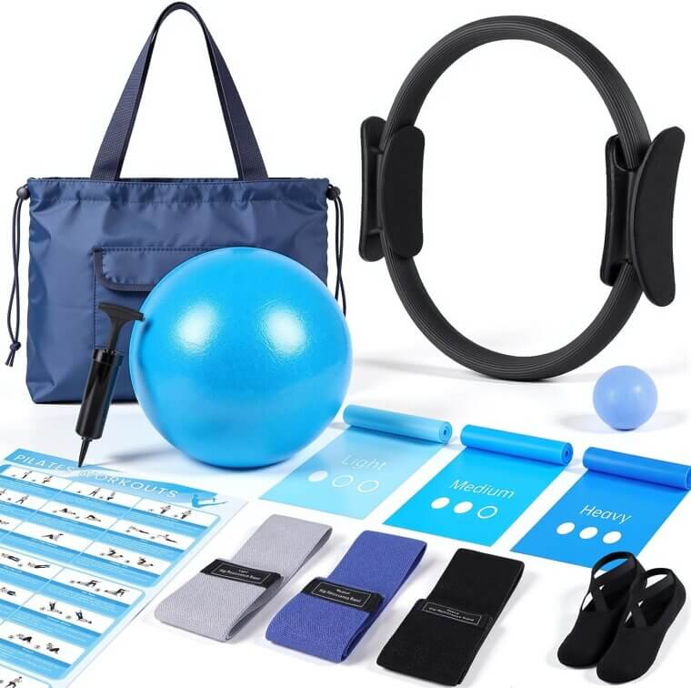 GINMIC Pilates Kit - Ultimate Home Workout Set for Women - Now 23% Off!