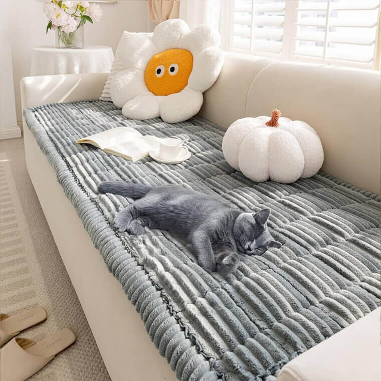 FunnyFuzzy Pet Couch Cover - Cozy Protection for Your Sofa - Enjoy 20% Off!